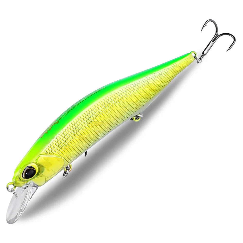 BEARKING Señuelos 11cm/17g, 0.8-1.6m, 10 Colores - OsPrey