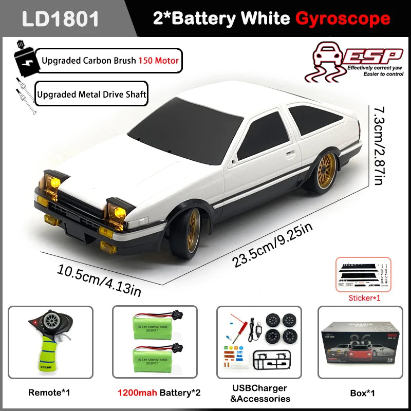 AUTO CONTROL REMOTO - "DriftXtreme 4WD: Potencia y Precisión en Cada Curva"