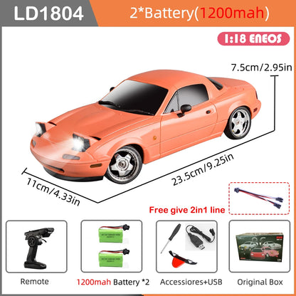 AUTO CONTROL REMOTO - "DriftXtreme 4WD: Potencia y Precisión en Cada Curva"