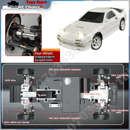 AUTO CONTROL REMOTO - "DriftXtreme 4WD: Potencia y Precisión en Cada Curva"