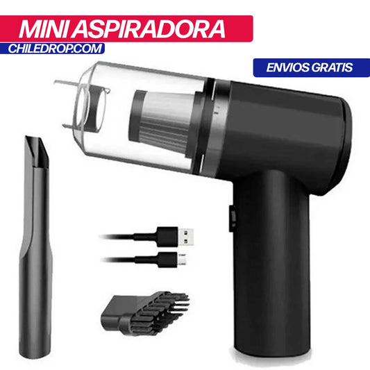 MINI ASPIRADORA 3 EN 1 + ACCESORIOS
