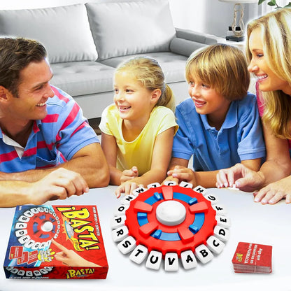 BASTA™: El Desafío Familiar de Palabras y Velocidad.