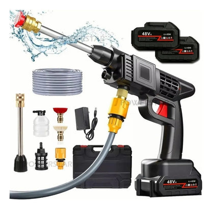 PowerClean™ – Hidrolavadora Portátil 98V con 2 Baterías