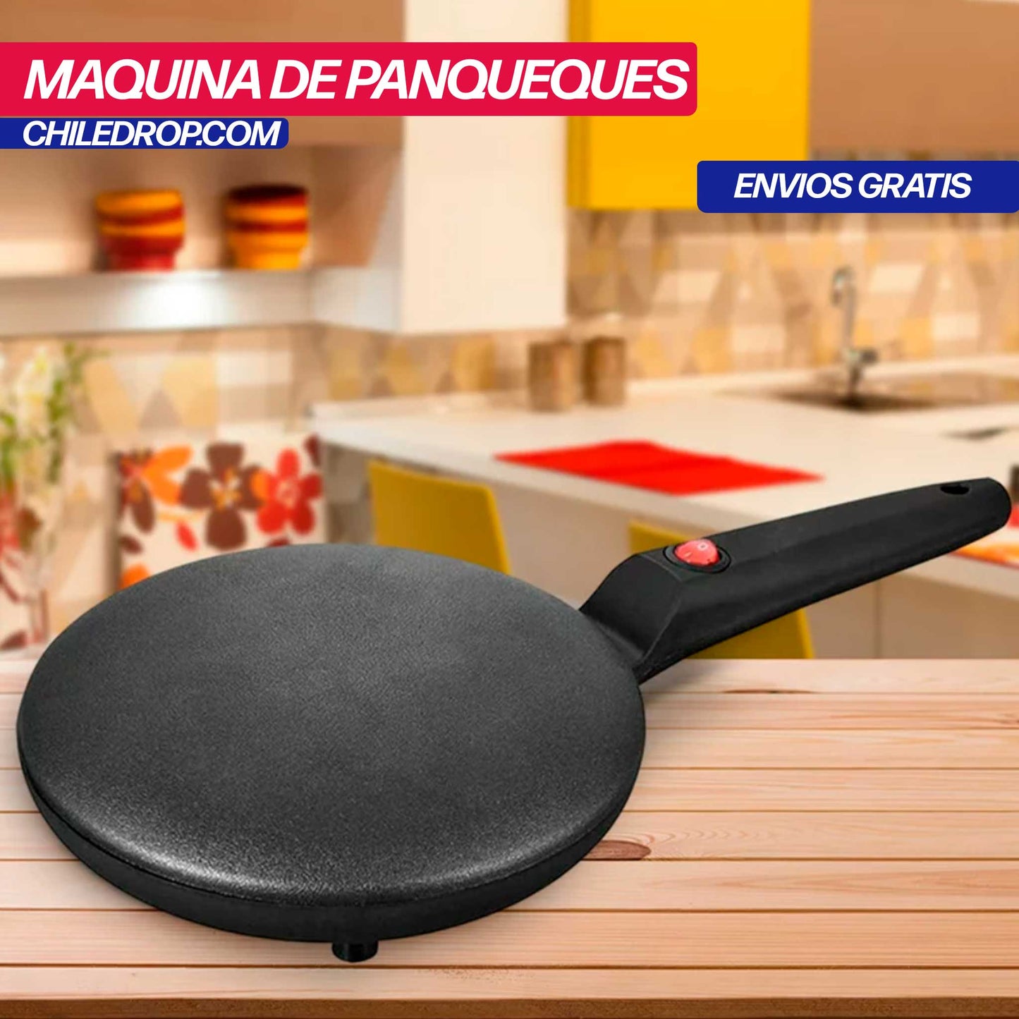 Maquina Electrica Para Panqueques - Multiuso