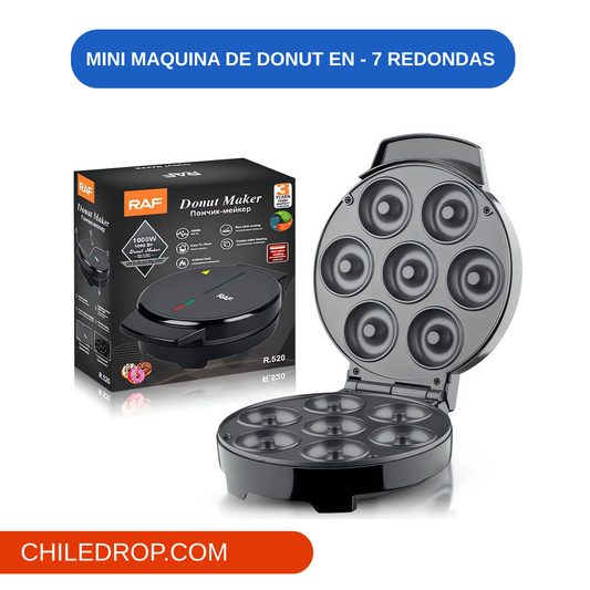 MINI MAQUINA DE DONUTS - 7 REDONDAS