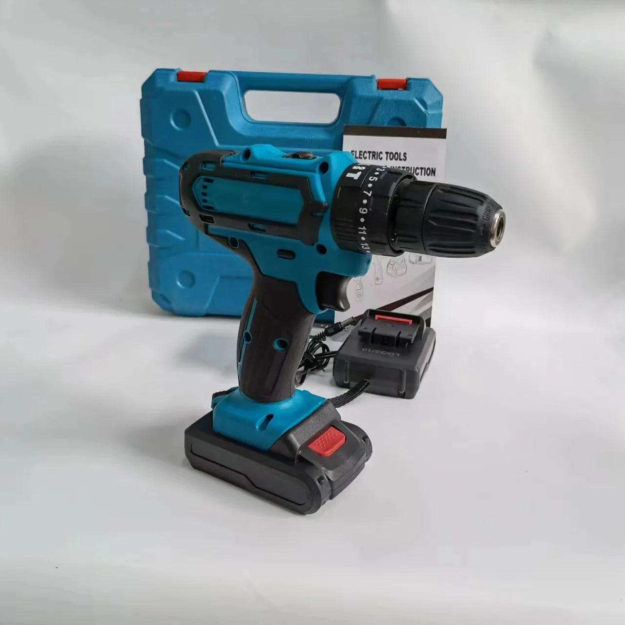 Taladro Inalámbrico 96V con 2 Baterías – Potencia y Durabilidad