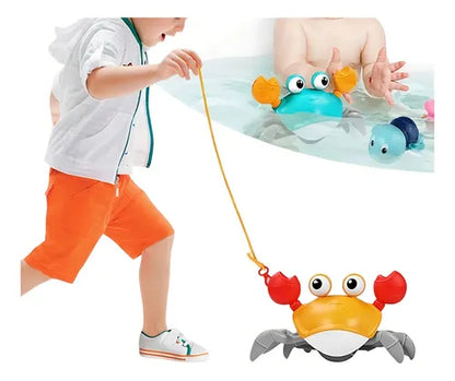 Cangrejo Caminador Bebe Con Cuerda