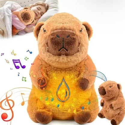 Capibara Brillante Musical™ – Un Abrazo que Calma