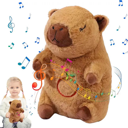Capibara Brillante Musical™ – Un Abrazo que Calma