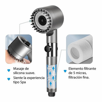 Cabezal de Ducha™ Alta Presión Masajeadora