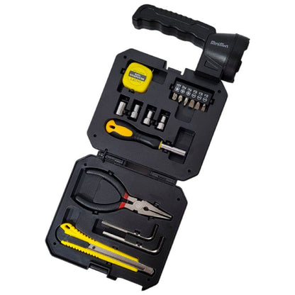 Lintera Carga Solar + Kit Herramienta